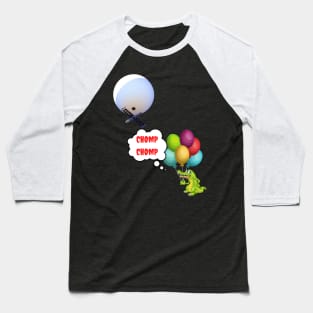 Chomp Chomp Spy Balloon Baseball T-Shirt